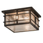 2nd Ave Lighting Preston 16" Flushmount in Timeless Bronze Finish