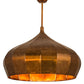 2nd Ave Lighting Punjab 36" Pendant in Transparent Copper Finish