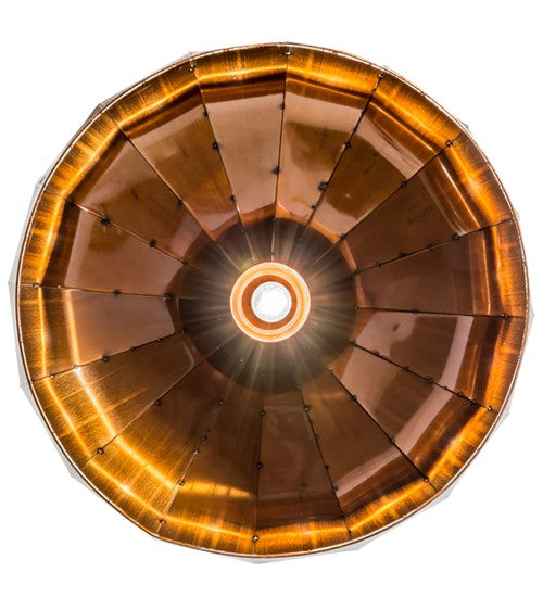 2nd Ave Lighting Punjab 36" Pendant in Transparent Copper Finish