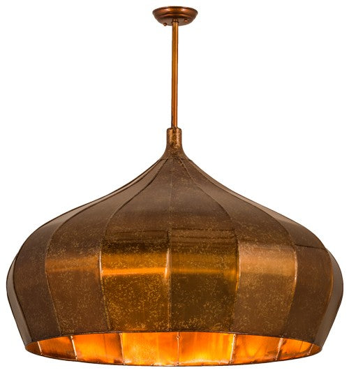 2nd Ave Lighting Punjab 36" Pendant in Transparent Copper Finish