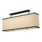 2nd Ave Lighting Quadrato 42.5" Lounge Oblong Pendant in Oil Rubbed Bronze Finish