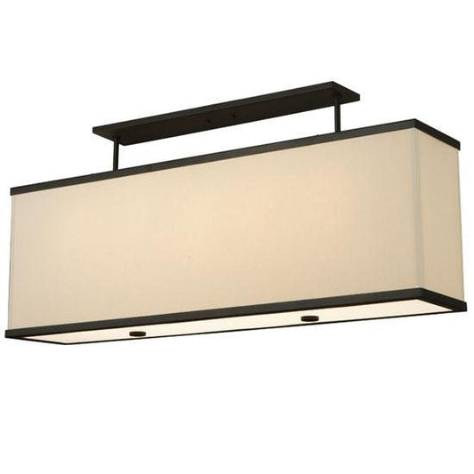 2nd Ave Lighting Quadrato 42.5" Lounge Oblong Pendant in Oil Rubbed Bronze Finish