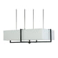 2nd Ave Lighting Quadrato 48" Brew Pendant in Natural Steel Finish