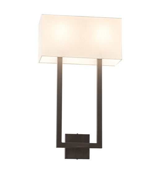 2nd Ave Lighting Quadrato Langedon 16" Wall Sconce in Oil Rubbed Bronze Finish