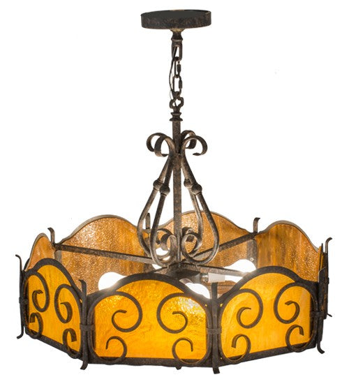 2nd Ave Lighting Radha 30" Wide Pendant in Coffee Bean Finish