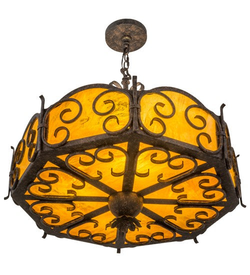2nd Ave Lighting Radha 30" Wide Pendant in Coffee Bean Finish
