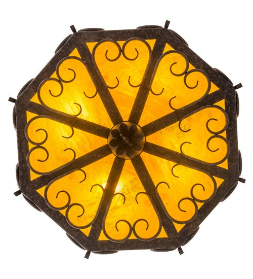 2nd Ave Lighting Radha 30" Wide Pendant in Coffee Bean Finish