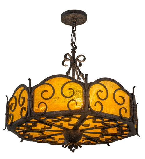 2nd Ave Lighting Radha 30" Wide Pendant in Coffee Bean Finish