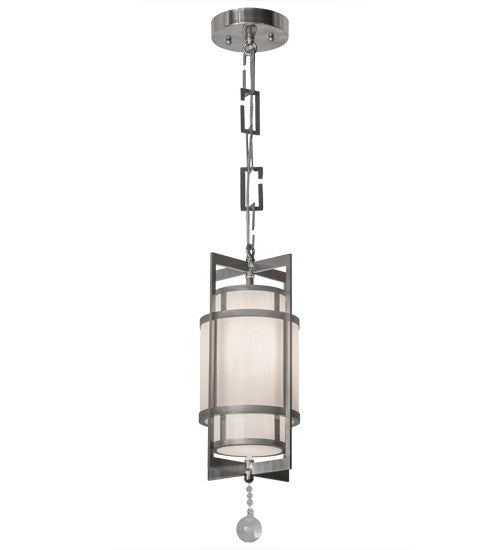 2nd Ave Lighting Raiff 7" Pendant in Brushed Stainless Steel Finish