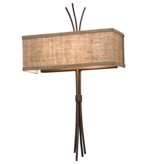 2nd Ave Lighting Ramus 14" Wall Sconce in Cafe Noir Finish