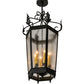 2nd Ave Lighting Regency 20" Pendant in Blackwash Finish