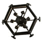 2nd Ave Lighting Regency 20" Pendant in Blackwash Finish