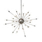 2nd Ave Lighting Relek 72" Wide Pendant in Polished Nickel Finish