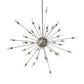 2nd Ave Lighting Relek 72" Wide Pendant in Polished Nickel Finish