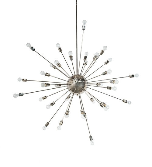 2nd Ave Lighting Relek 72" Wide Pendant in Polished Nickel Finish