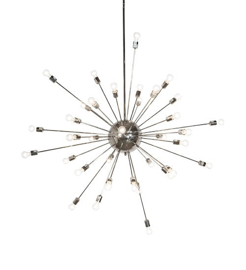 2nd Ave Lighting Relek 72" Wide Pendant in Polished Nickel Finish