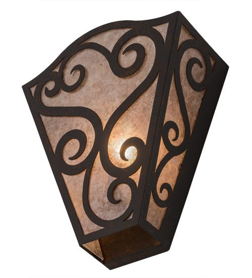 2nd Ave Lighting Rena 12" Wall Sconce in Cajun Spice Finish