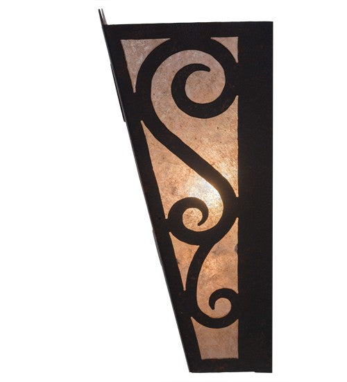 2nd Ave Lighting Rena 12" Wall Sconce in Cajun Spice Finish