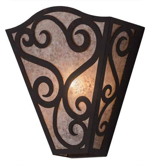 2nd Ave Lighting Rena 12" Wall Sconce in Cajun Spice Finish