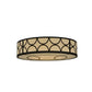 2nd Ave Lighting Revival 48" Wide Deco Cilindro Flushmount in Oil Rubbed Bronze