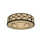 2nd Ave Lighting Revival 48" Wide Deco Cilindro Flushmount in Oil Rubbed Bronze