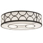 2nd Ave Lighting Revival 60" Deco Cilindro Flushmount in Timeless Bronze Finish