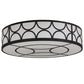 2nd Ave Lighting Revival 60" Deco Cilindro Flushmount in Timeless Bronze Finish