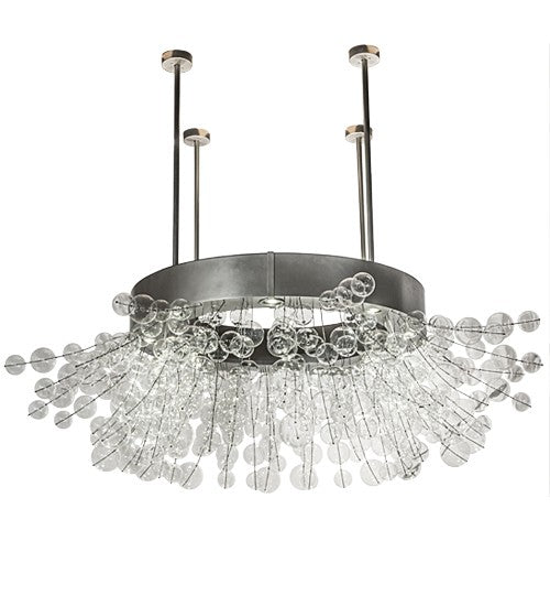 2nd Ave Lighting Rhododendron 90" Chandelier in Nickel Finish