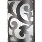 2nd Ave Lighting Rickard 8" Wide Wall Sconce With Nickel Powder Coat Finish