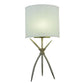2nd Ave Lighting Sabre 10.25" Wall Sconce in Champagne Silver Metallic Finish