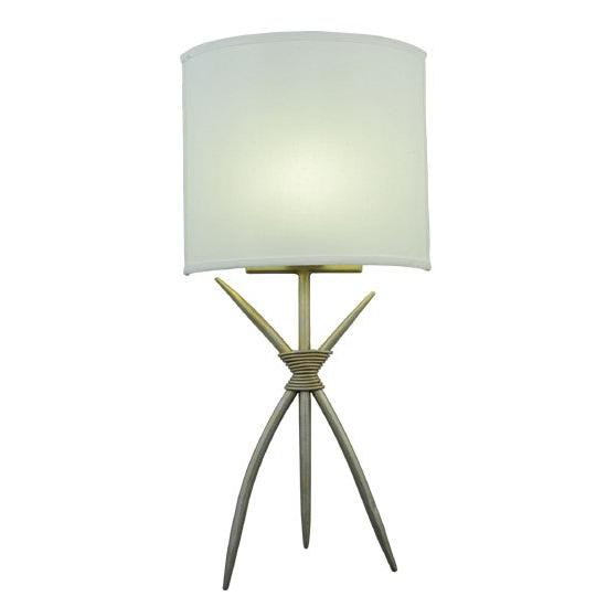 2nd Ave Lighting Sabre 10.25" Wall Sconce in Champagne Silver Metallic Finish