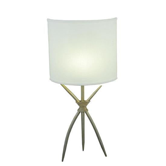 2nd Ave Lighting Sabre 10.25" Wall Sconce in Champagne Silver Metallic Finish