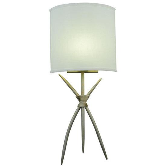 2nd Ave Lighting Sabre 10.25" Wall Sconce in Champagne Silver Metallic Finish