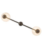 2nd Ave Lighting Salome 46" Long 2 LT Island Pendant in Oil Rubbed Bronze Finish