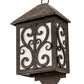 2nd Ave Lighting Sandro 10" Wide Wall Sconce in Coffee Bean Finish