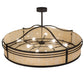 2nd Ave Lighting Sargent 55" Pendant in Timeless Bronze Finish