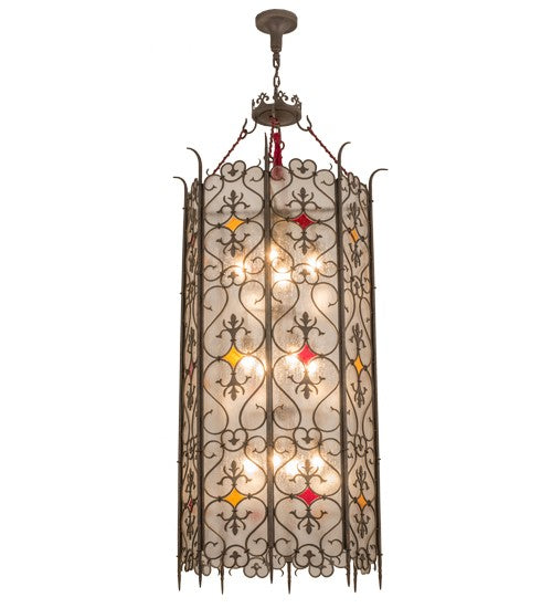 2nd Ave Lighting Saskia 31" Pendant in Gilded Tobacco Finish