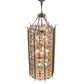 2nd Ave Lighting Saskia 31" Pendant in Gilded Tobacco Finish