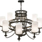 2nd Ave Lighting Saxony 46" Wide 8 LT Chandelier in Oil Rubbed Bronze
