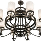 2nd Ave Lighting Saxony 46" Wide 8 LT Chandelier in Oil Rubbed Bronze