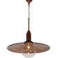 2nd Ave Lighting Schotel 32" Pendant in Transparent Copper Finish