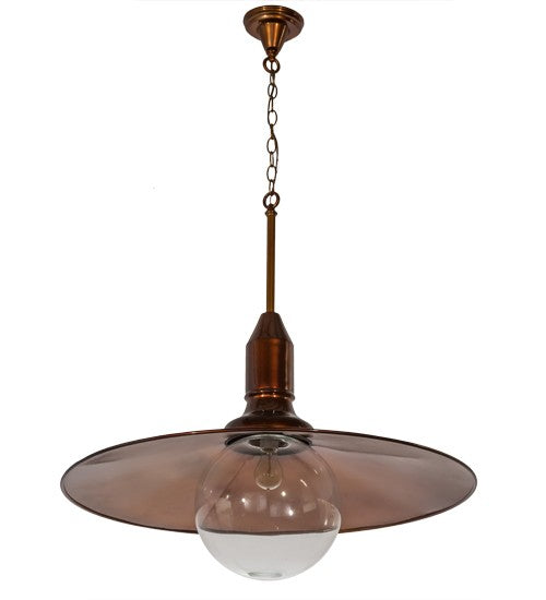 2nd Ave Lighting Schotel 32" Pendant in Transparent Copper Finish