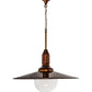 2nd Ave Lighting Schotel 32" Pendant in Transparent Copper Finish