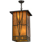 2nd Ave Lighting Scottsdale 16" Wide Mission Pendant in Timeless Bronze