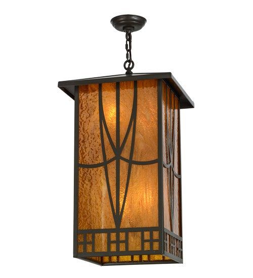 2nd Ave Lighting Scottsdale 16" Wide Mission Pendant in Timeless Bronze