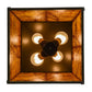 2nd Ave Lighting Scottsdale 16" Wide Mission Pendant in Timeless Bronze