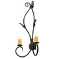 2nd Ave Lighting Sienna 16" Wide 2 LT Wall Sconce in Smoke Finish