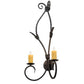 2nd Ave Lighting Sienna 16" Wide 2 LT Wall Sconce in Smoke Finish