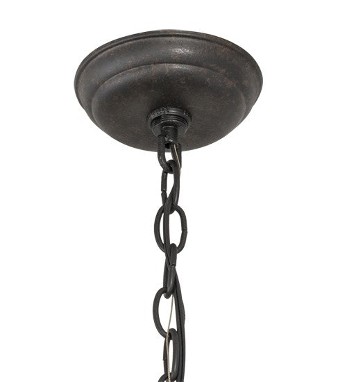 2nd Ave Lighting Sienna 18" Wide 3 LT Chandelier in Chestnut Finish