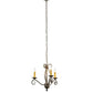 2nd Ave Lighting Sienna 18" Wide 3 Light Chandelier in French Bronze